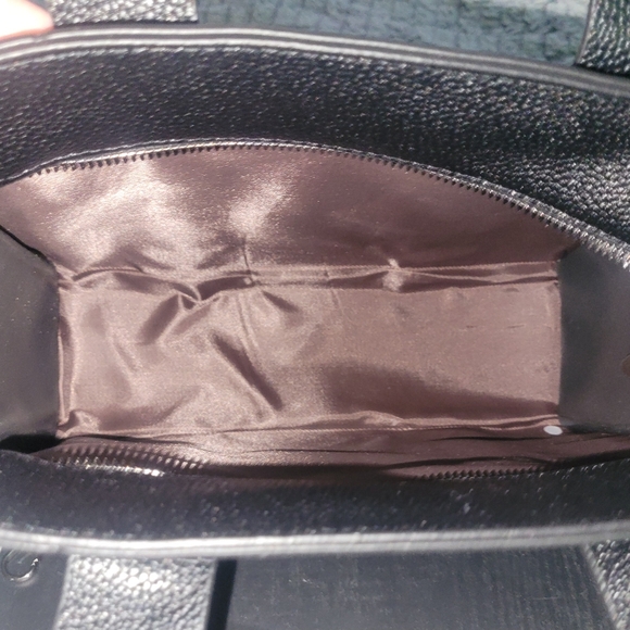 Leather handbag-black - Picture 4 of 4